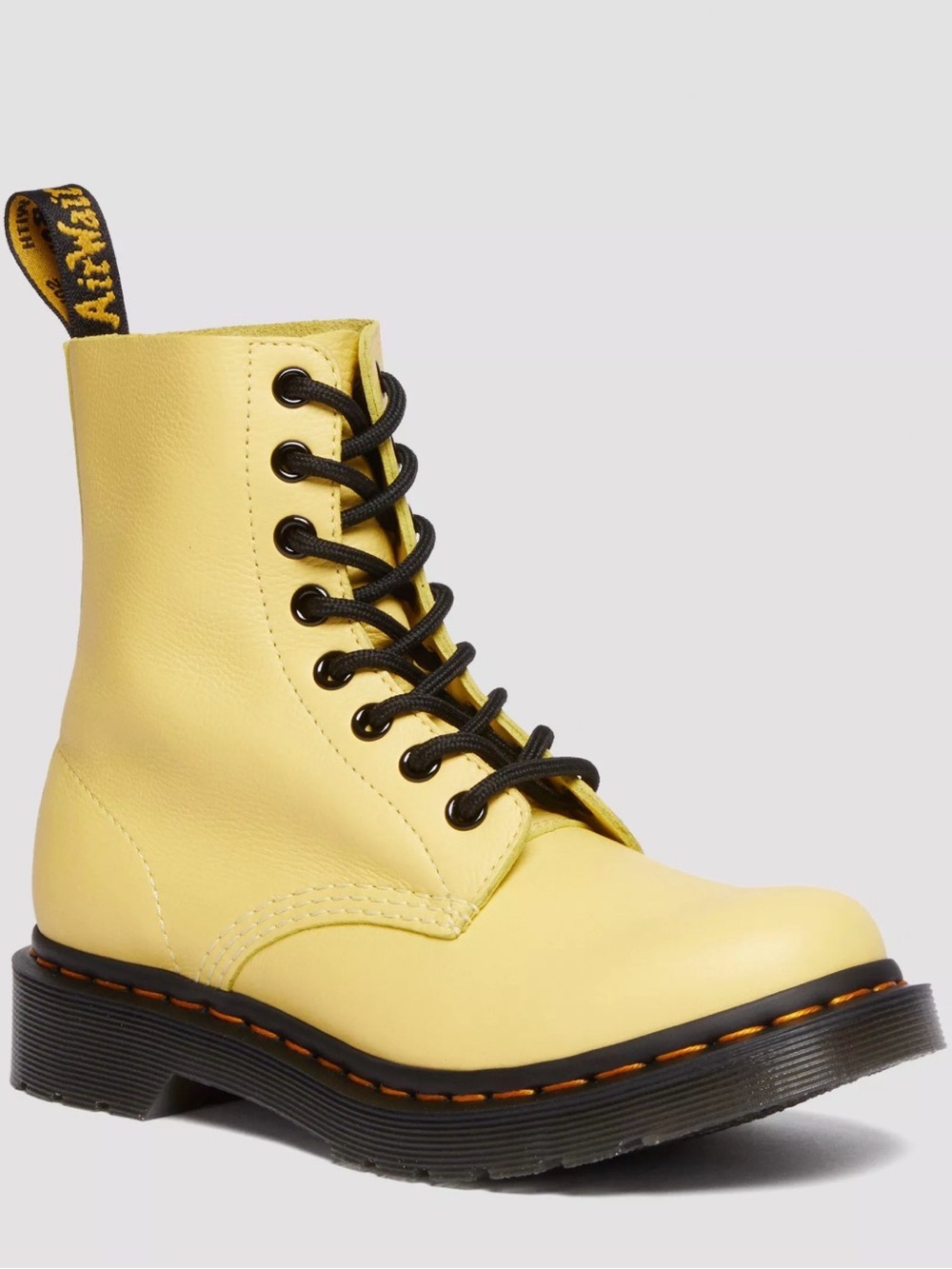 Dr. Martens Yellow 1460
WOMEN'S BLACK EYELET LACE UP BOOTS
